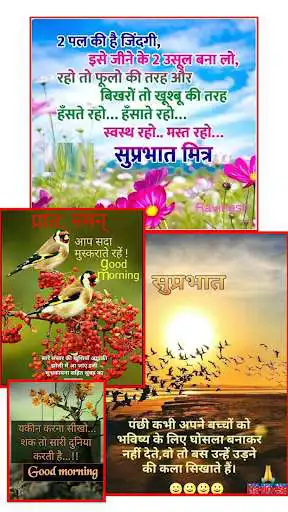 Play Morning Inspiring Hindi Quotes  and enjoy Morning Inspiring Hindi Quotes with UptoPlay