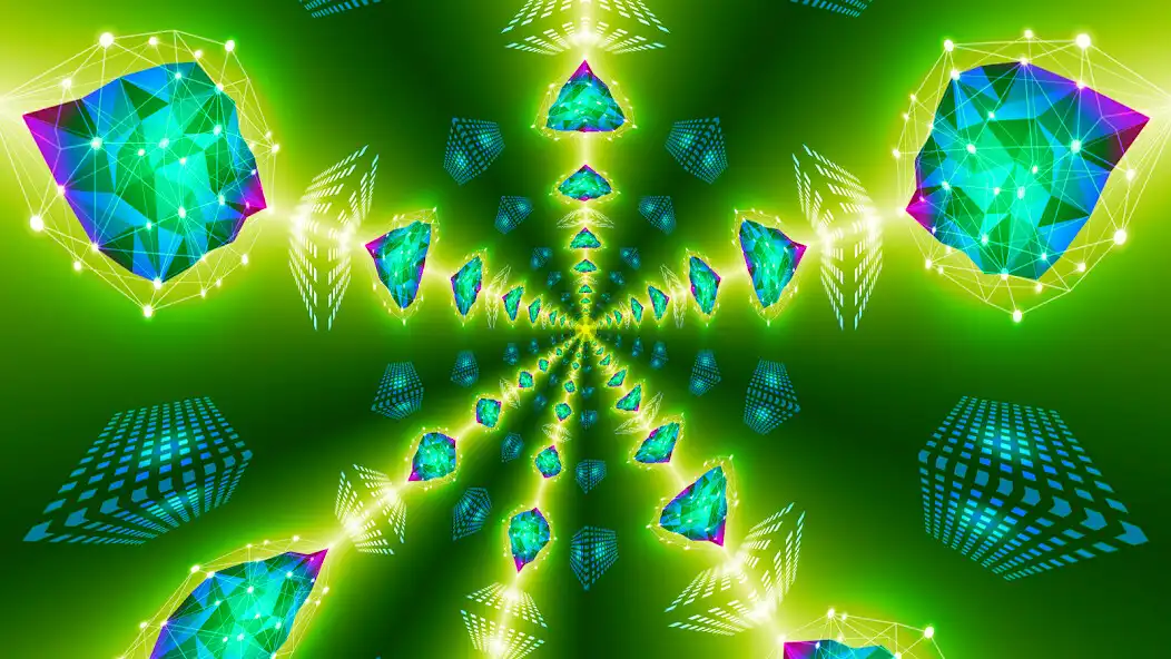 Play Morphing Tunnels Visualizer as an online game Morphing Tunnels Visualizer with UptoPlay