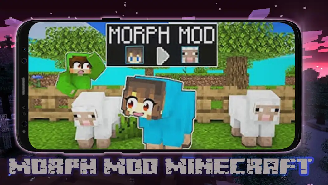 Play Morph Mod Minecraft Skin MCPE  and enjoy Morph Mod Minecraft Skin MCPE with UptoPlay