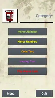 Play Morse Alphabet Teacher