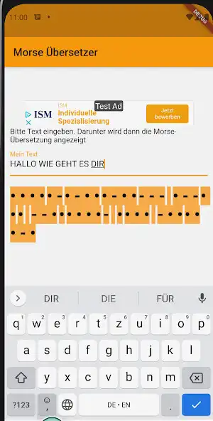 Play Morse App as an online game Morse App with UptoPlay