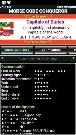 Play Morse Code Conqueror  and enjoy Morse Code Conqueror with UptoPlay