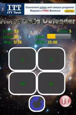 Play Morse Code Defender