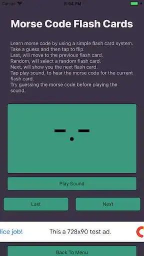 Play Morse Code Flashcards+Quizzes  and enjoy Morse Code Flashcards+Quizzes with UptoPlay