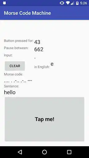Play Morse Code Machine  and enjoy Morse Code Machine with UptoPlay