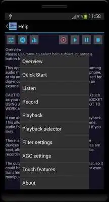 Play Morse Code Reader  Recorder - G0HYN RX Morse