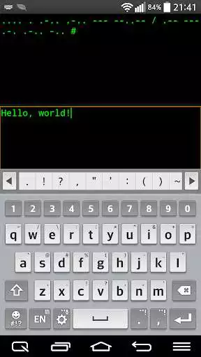 Play Morse Coder