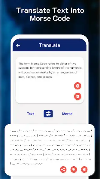 Play Morse Code Translator; Decoder as an online game Morse Code Translator; Decoder with UptoPlay