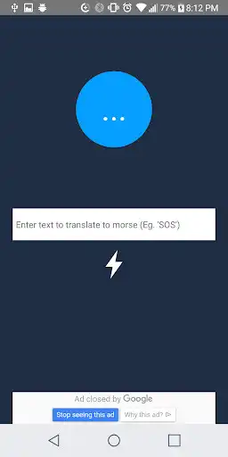 Play Morsey: Morse Code Flashlight  and enjoy Morsey: Morse Code Flashlight with UptoPlay