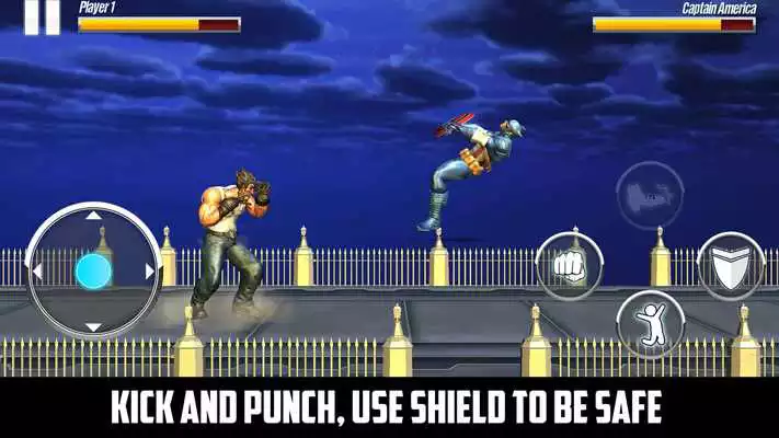 Play Mortal Superheroes Fight: Grand Ring Arena Battle