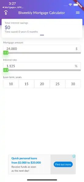 Play Mortgage+: Biweekly Calculator as an online game Mortgage+: Biweekly Calculator with UptoPlay