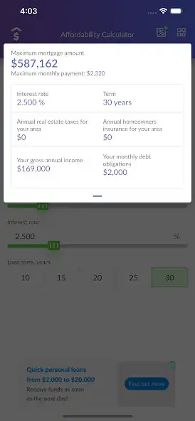Play Mortgage+: Home Affordability as an online game Mortgage+: Home Affordability with UptoPlay