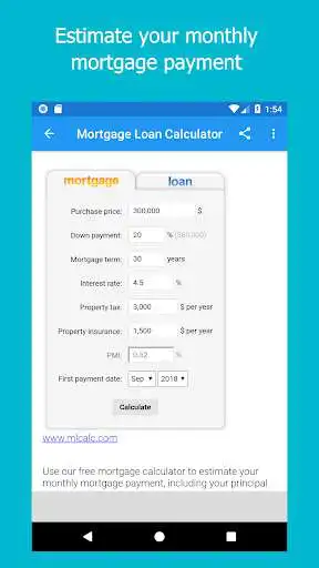 Play Mortgage Loan calculator  and enjoy Mortgage Loan calculator with UptoPlay