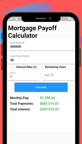 Play Mortgage Payoff Calculator  and enjoy Mortgage Payoff Calculator with UptoPlay
