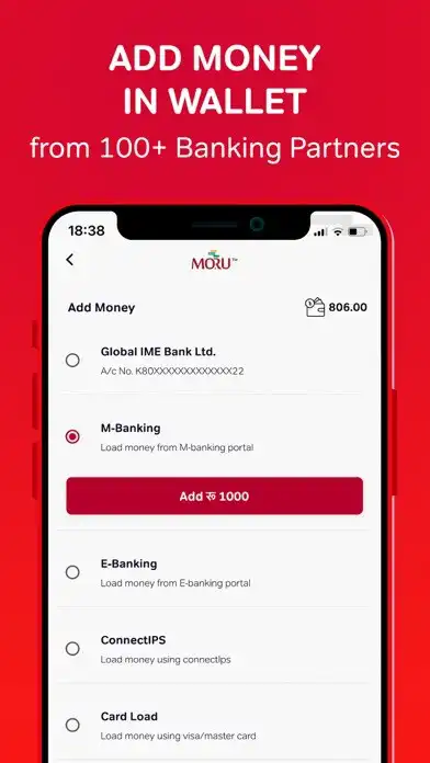 Play Moru - Digital Wallet (Nepal) as an online game Moru - Digital Wallet (Nepal) with UptoPlay