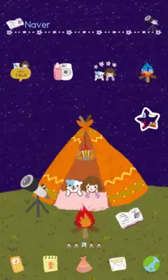 Play morycoco camping dodol theme