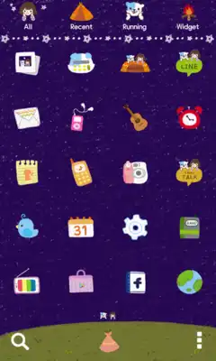 Play morycoco camping dodol theme