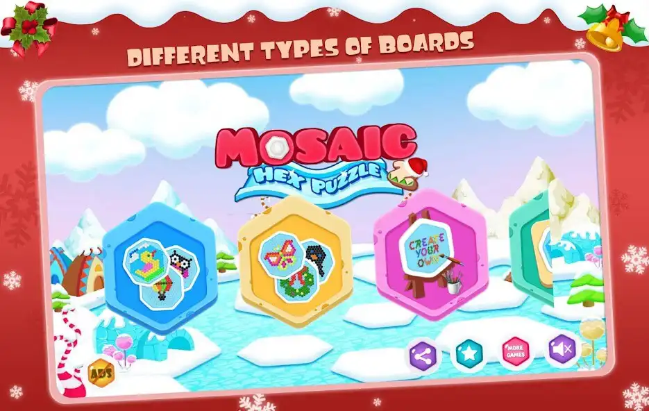 Play Mosaic Hex Puzzle 2: Hexagon Photo Match  and enjoy Mosaic Hex Puzzle 2: Hexagon Photo Match with UptoPlay
