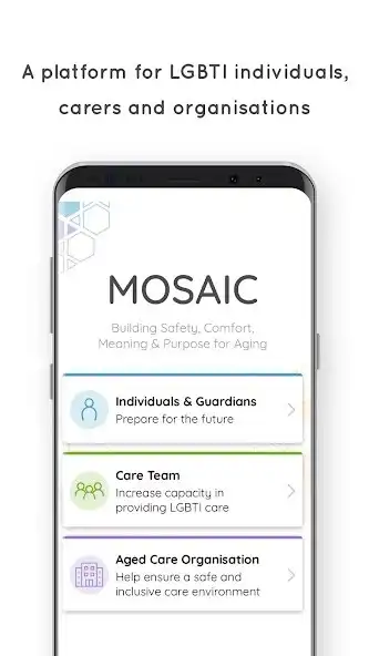 Play Mosaic - LGBTI aged care  and enjoy Mosaic - LGBTI aged care with UptoPlay