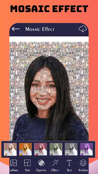 Play Mosaic Photo  Blur Effects as an online game Mosaic Photo  Blur Effects with UptoPlay