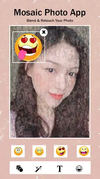 Play Mosaic Photo Editor App as an online game Mosaic Photo Editor App with UptoPlay
