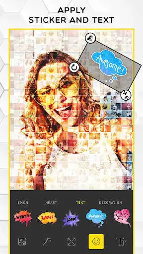 Play Mosaic Photo Effects as an online game Mosaic Photo Effects with UptoPlay