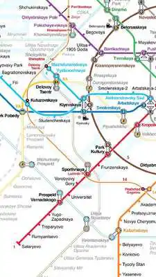 Play Moscow Subway Map