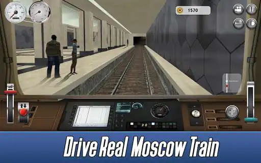 Play Moscow Subway Simulator 2017 as an online game Moscow Subway Simulator 2017 with UptoPlay
