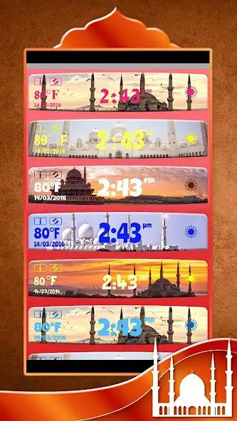 Play Mosque Digital Clock as an online game Mosque Digital Clock with UptoPlay