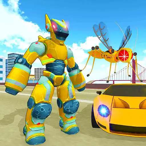 Play Mosquito Robot Game:Real Robot Car Simulator 2020 APK