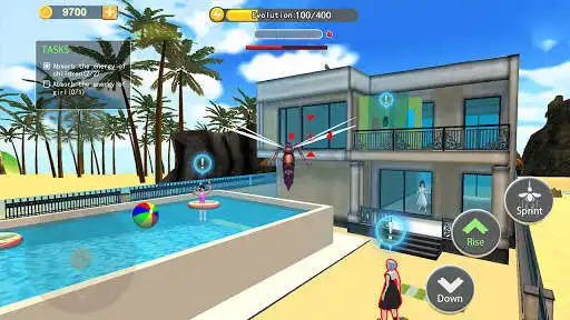 Play Mosquito Simulator 3D as an online game Mosquito Simulator 3D with UptoPlay