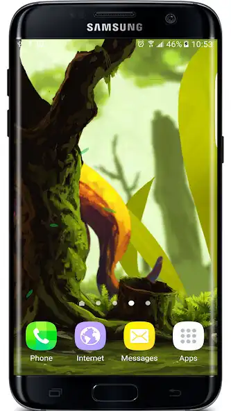 Play Mossy Forest Live Wallpaper as an online game Mossy Forest Live Wallpaper with UptoPlay