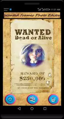 Play Most Wanted Poster - Wanted Frames Photo Editor