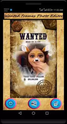 Play Most Wanted Poster - Wanted Frames Photo Editor