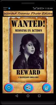 Play Most Wanted Poster - Wanted Frames Photo Editor