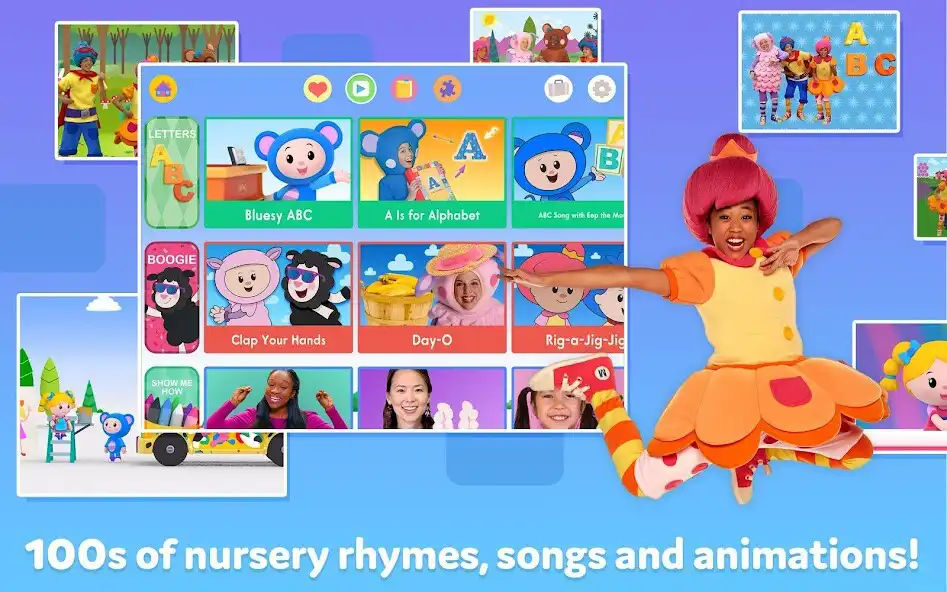 Play Mother Goose Club: Nursery Rhymes  Learning Games  and enjoy Mother Goose Club: Nursery Rhymes  Learning Games with UptoPlay