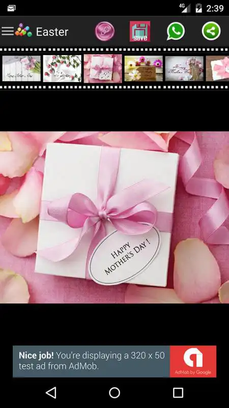 Play Mothers Day Card and voice message