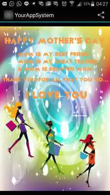 Play Mothers Day Greeting Card