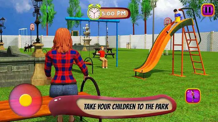 Play Mother Simulator: Happy Family New Born Baby Games