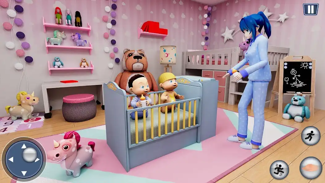 Play Mother Simulator-Twins Newborn  and enjoy Mother Simulator-Twins Newborn with UptoPlay