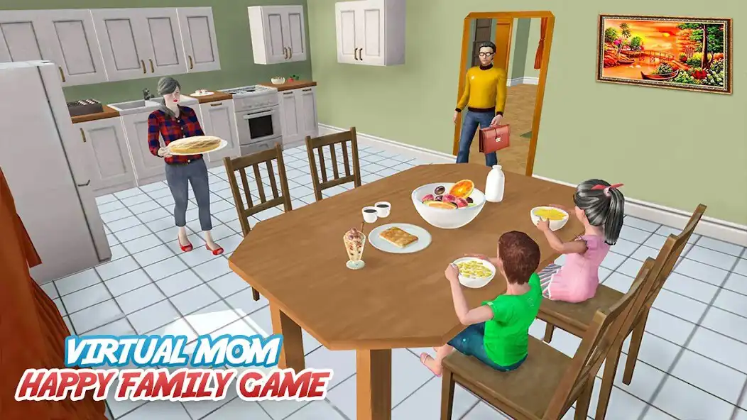Play Mother Simulator Virtual Mom 2 as an online game Mother Simulator Virtual Mom 2 with UptoPlay