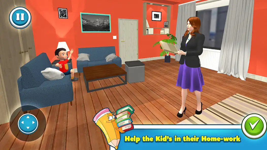 Play Mother Simulator Virtual Mommy as an online game Mother Simulator Virtual Mommy with UptoPlay