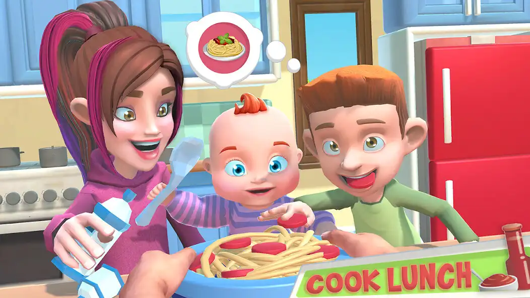 Play Mother Simulator: Virtual Mom as an online game Mother Simulator: Virtual Mom with UptoPlay