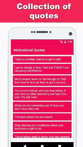 Play Motivational - Amazing Quotes as an online game Motivational - Amazing Quotes with UptoPlay