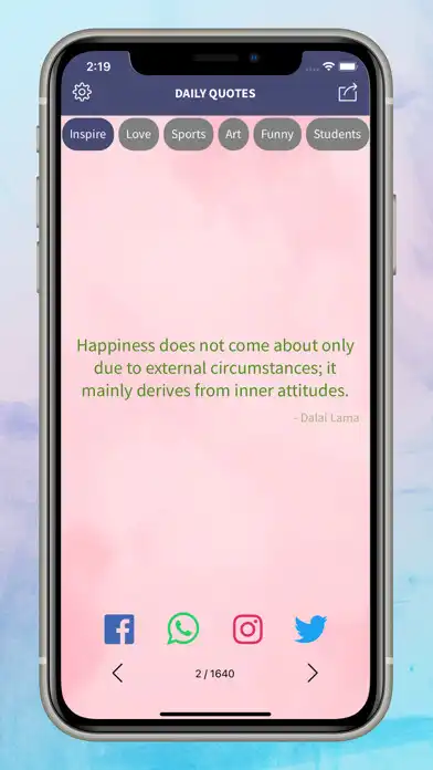 Play Motivational - Daily Quotes  and enjoy Motivational - Daily Quotes with UptoPlay