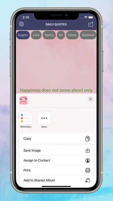 Play Motivational - Daily Quotes as an online game Motivational - Daily Quotes with UptoPlay