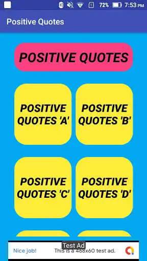 Play Motivational Positive Quotes  and enjoy Motivational Positive Quotes with UptoPlay