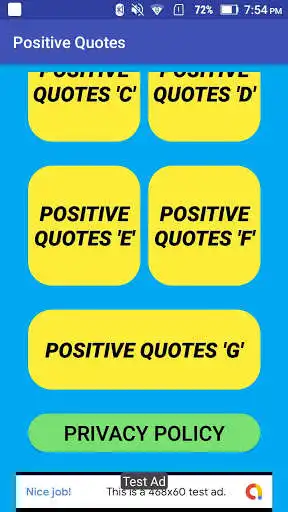 Play Motivational Positive Quotes as an online game Motivational Positive Quotes with UptoPlay