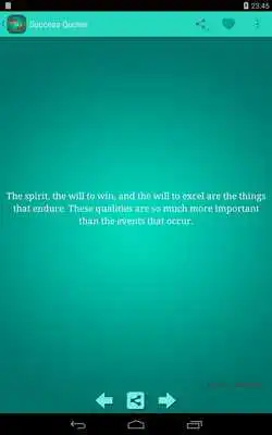 Play Motivational Quote and Message