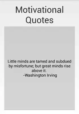 Play Motivational Quote Generator